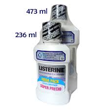 MEGA PACK LISTERINE WHITENING EXTREME - Enjuague Bucal WHITENING EXTREME x 473 mL +  x 236 mL