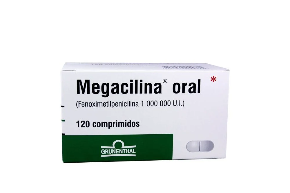 MEGACILINA ORAL - Compri. x 120 - 1 000 000 U.I.