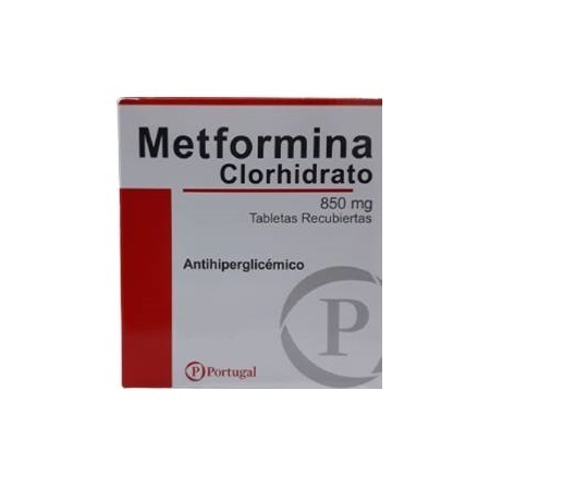 METFORMINA CLORHIDRATO - Tab. recub. caja x 100  - 850 mg