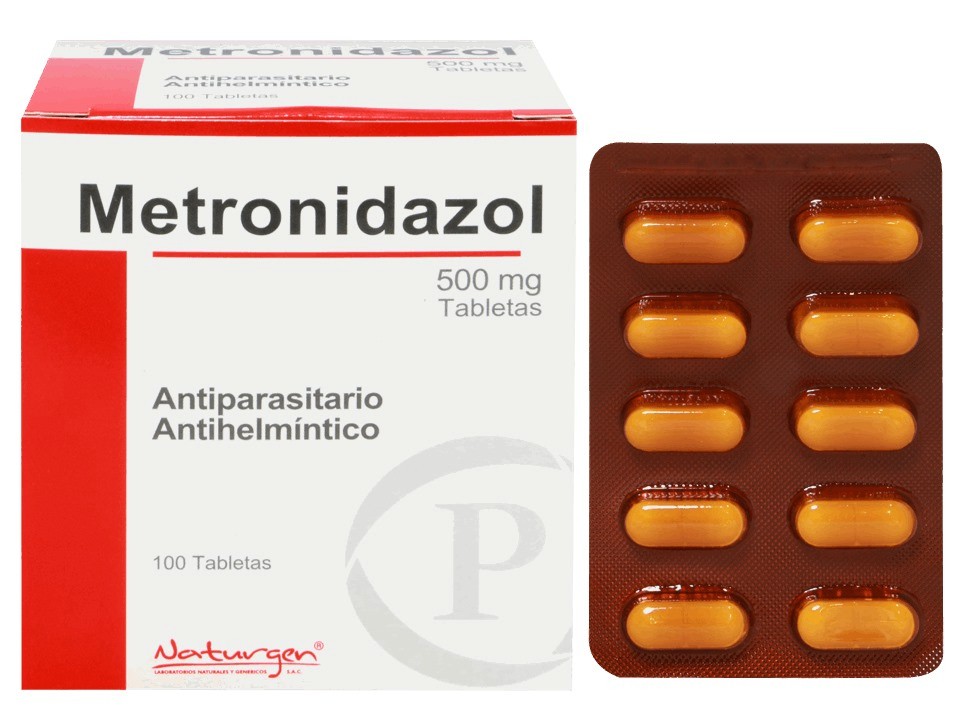 METRONIDAZOL PORTUGAL - Tab.  caja x 100  - 500 mg