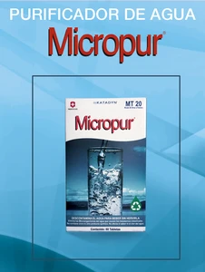 MICROPUR - Tab. caja x 10 - MT20 - 20 LT c / Tableta