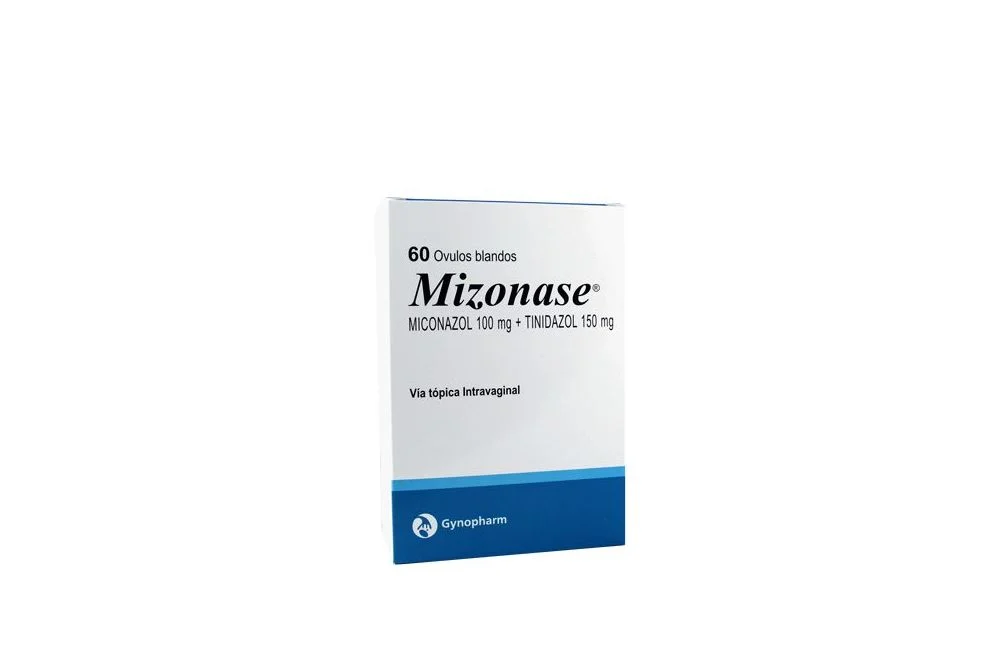 MIZONASE - Ovulos Bland. caja x 60 - 100 mg + 150 mg