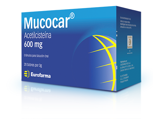 MUCOCAR - Granul.  caja x 20 sobres - 600 mg