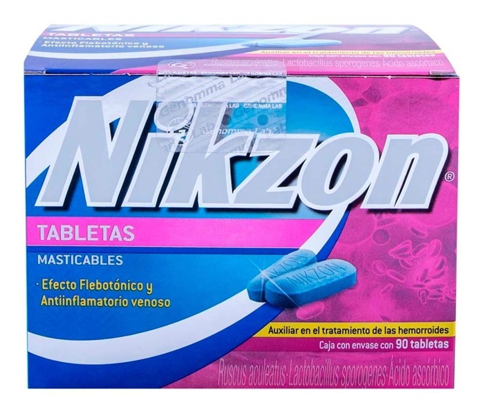 NIKZON - Tab. Mast.  caja x 90