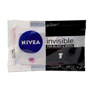 NIVEA - Crema antitranspirante INVISIBLE FOR BLACK &amp; WHITE - CLEAR 48H x 10 mL