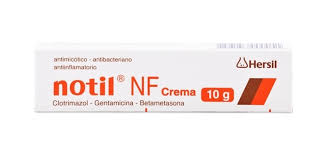 NOTIL NF - Crema x 10 g - 1.00 g + 0.10 g + 0.05 g