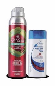 OFERTA OLD SPICE - Desodorante Old Spice CITRON CON FRAGANCIA DE CEDRO + SHAMPOO H&amp;S MEN CON OLD SPICE x 90 mL