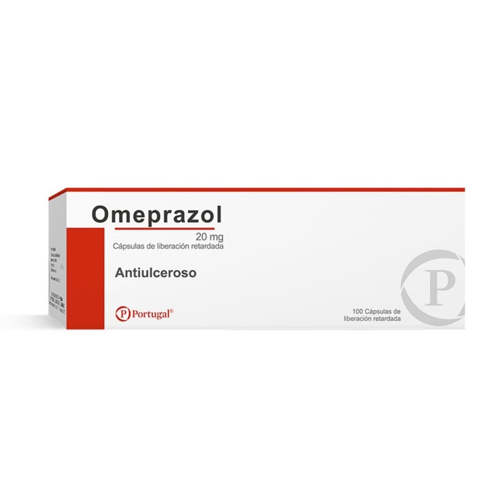 OMEPRAZOL - Cap. liber. Retard. caja x 100 - 20 mg