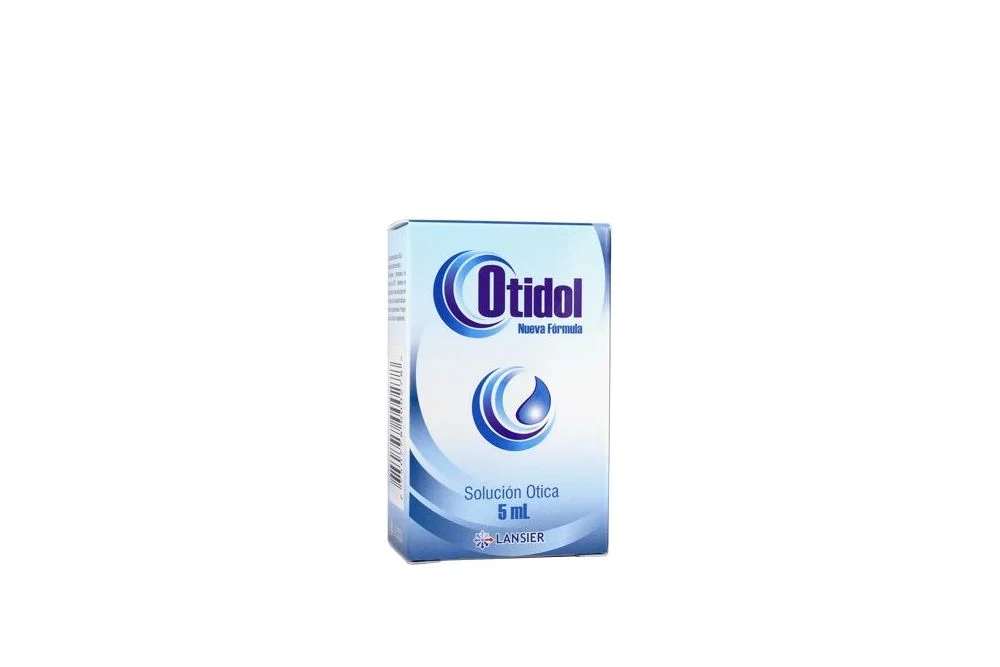 OTIDOL NUEVA FORMULA - Solucion oticas x 5 mL - 10 UI - 5.0 mg + 4.5 mg + 40 mg