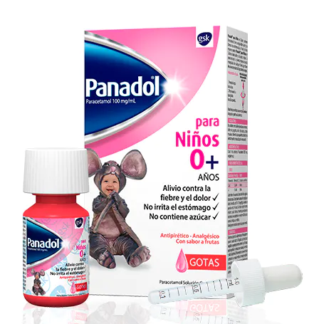 PANADOL - Got. Sol. NINOS 0+ x 15 mL - 100 mg / mL