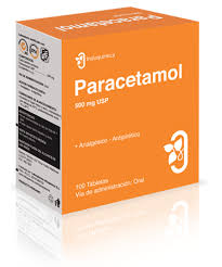 PARACETAMOL INDUQUIMICA - Tab. caja x 100  - 500 mg