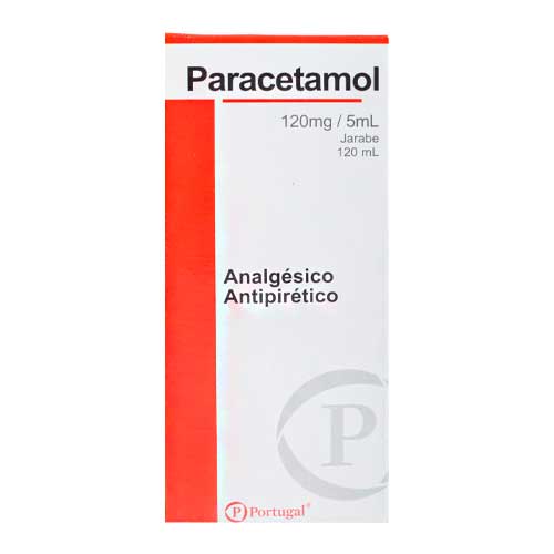 PARACETAMOL PORTUGAL - Jbe Fco. x 120 mL - 120 mg / 5 mL