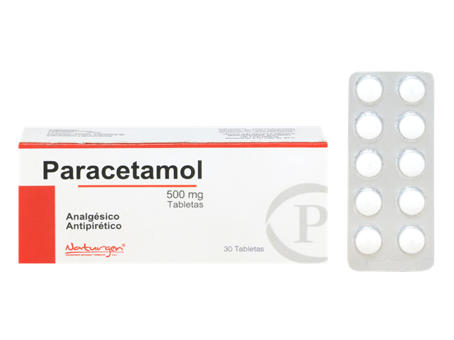 PARACETAMOL PORTUGAL - Tab.  caja x 100  - 500 mg