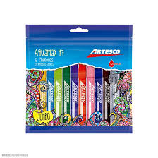 PLUMON PAPEL x 10 - Plumon jumbo de papel AQUAMAX 47 ARTESCO x 10