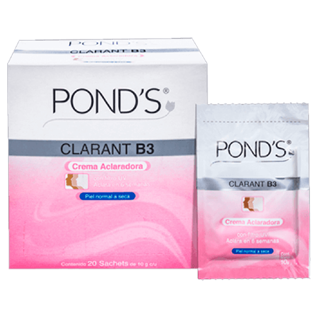 POND'S CLARANT B3 - Crema aclaradora con filtro UV PIEL NORMAL A SECA x 10 g