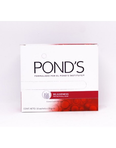 POND'S REJUVENESS - Crema contra arrugas PIEL MAS FIRME Y JOVEN x 10 g