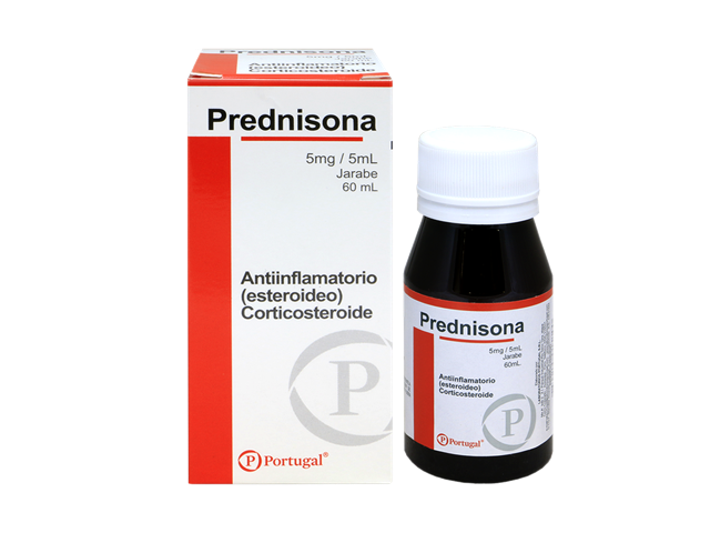 PREDNISONA PORTUGAL - Jarabe x 60 mL - 5 mg / 5 mL