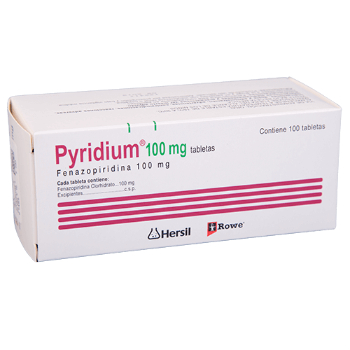 PYRIDIUM - Tabletas recubiertas caja x 100 - 100 mg