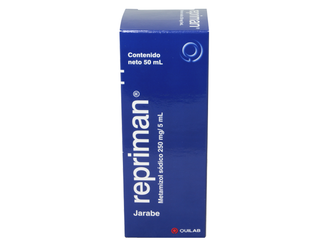 REPRIMAN - Jarabe x 50 mL - 250 mg / 5 mL