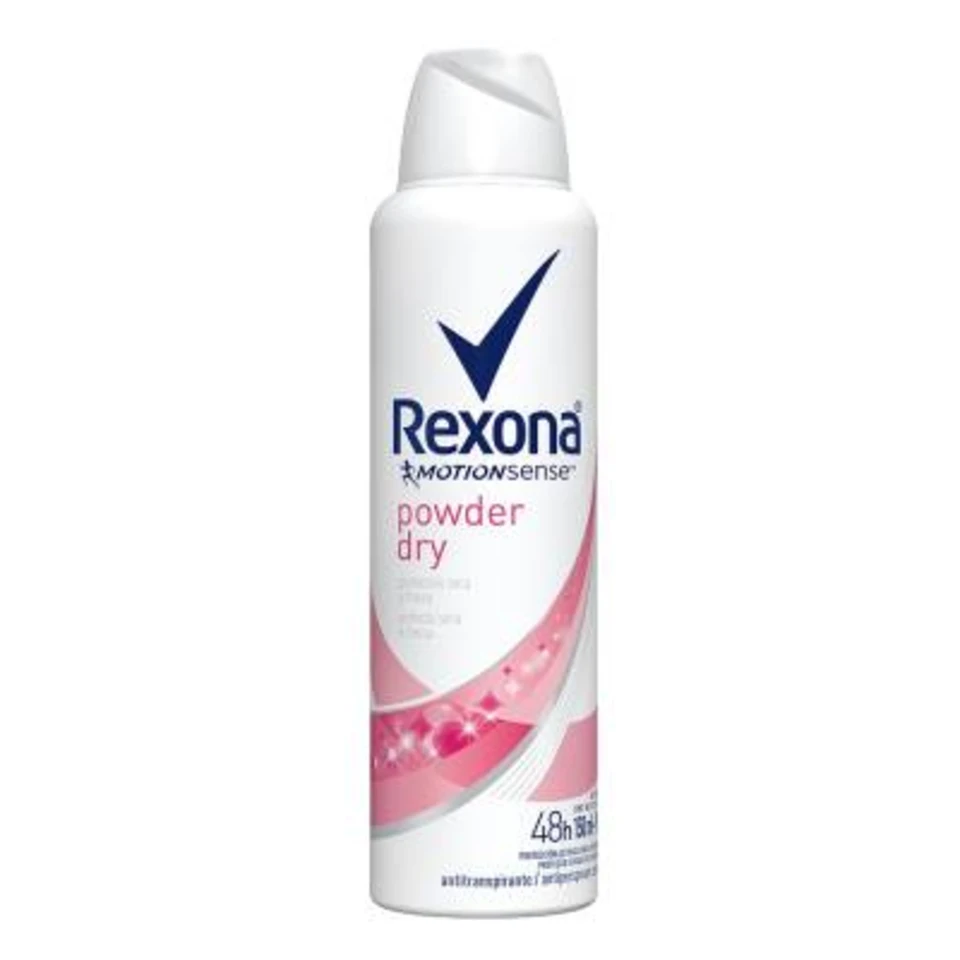 REXONA - Aerosol antitranspirante MOTION SENSE - POWDER DRY 48 HRS x 62.5 g / 105 mL