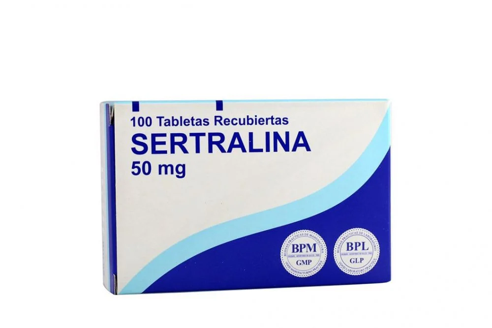 SERTRALINA - Tab. rec. caja x 100 - 50 mg