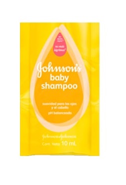 SHAMPOO JOHNSON'S BABY - Shampoo JOHNSON'S para ninos x 10 mL