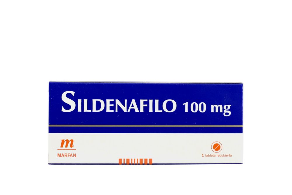 SILDENAFILO - Tab. recub. caja x 1 - 100 mg