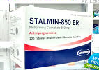 STALMIN - 850 ER - Tab. caja x 100 - 850 mg