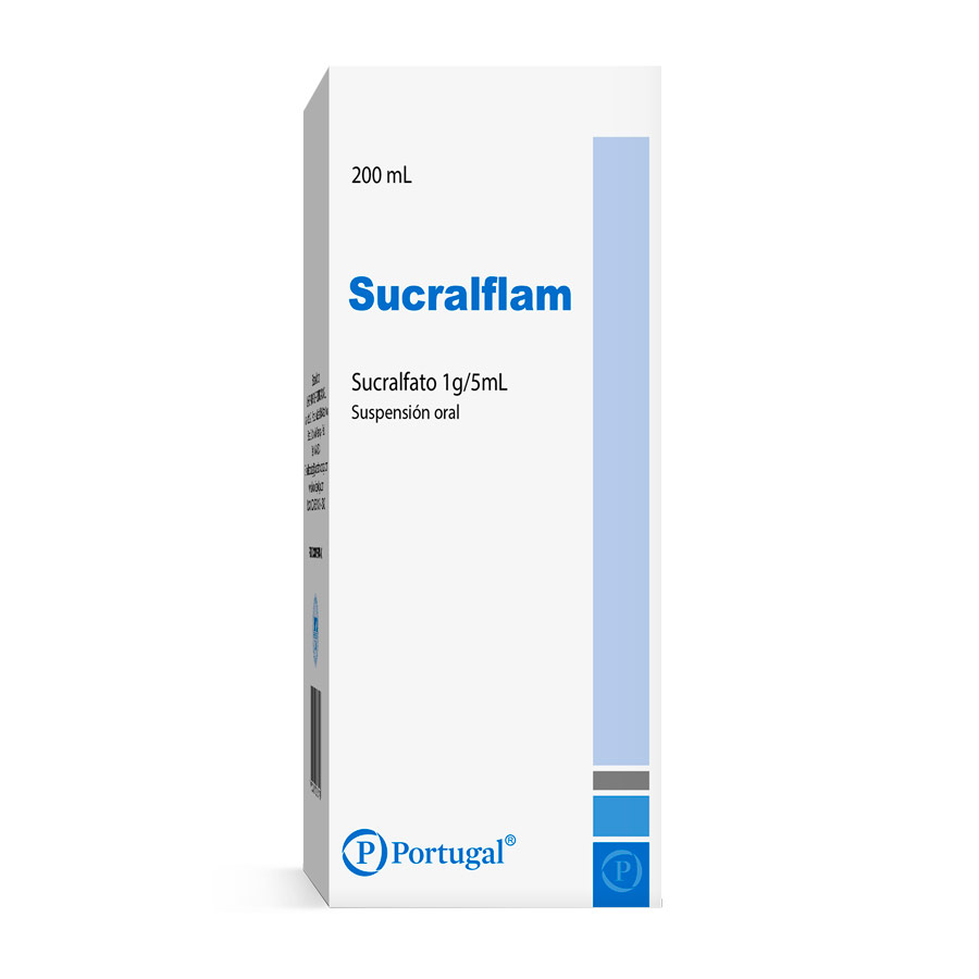 SUCRALFLAM - Susp. oral x 200 mL - 1 g / 5 mL