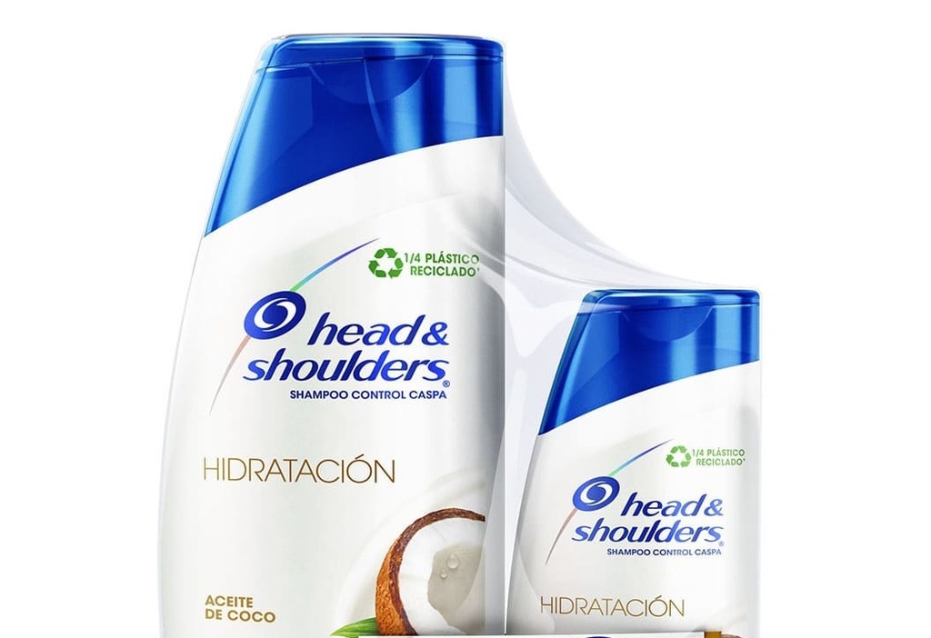 SUPER OFERTA SHAMPOOS H&amp;S - Shampoo Control Caspa 2 en 1 HIDRATACION ACEITE DE COCO x 375 mL + 180 mL