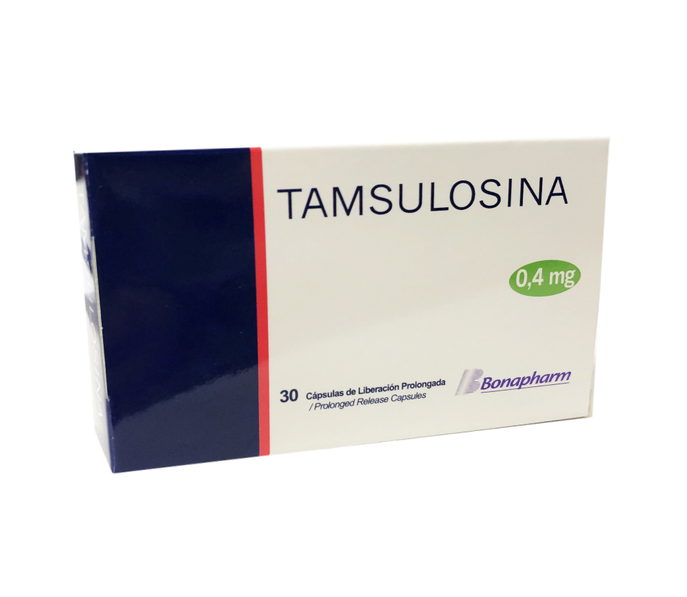 TAMSULOSINA - Caps. Liberac. Prolong. caja x 30 - 0.4 mg