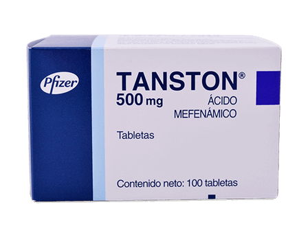 TANSTON - Tab. rec. caja x 100 - 500 mg