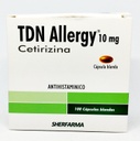 [TDN ALLERGY] TDN ALLERGY - Cap. blanda x 100 - 10 mg