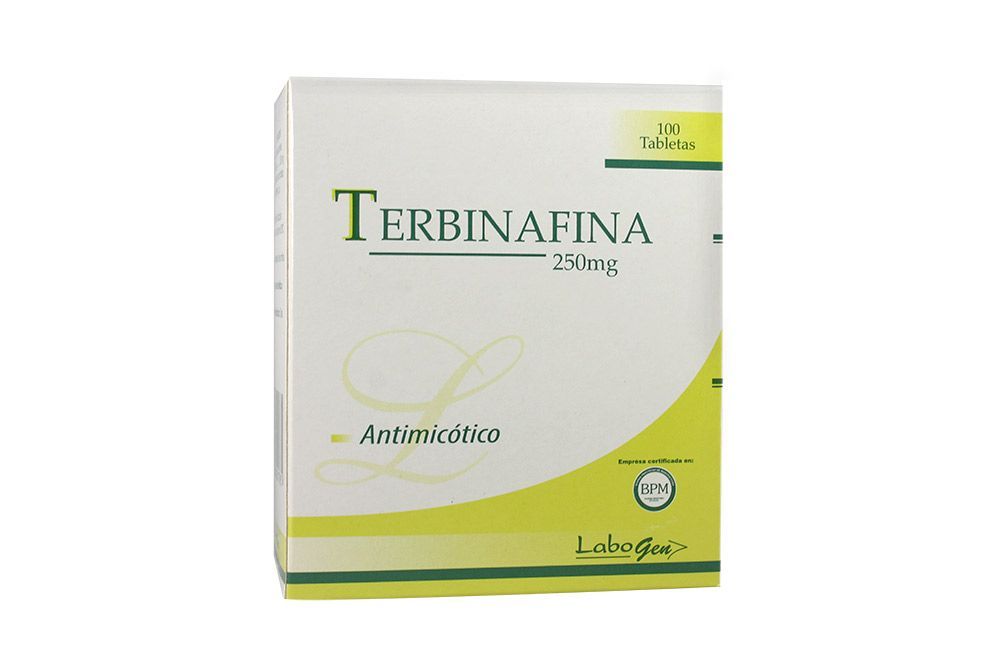 TERBINAFINA VITA PHARMA - Tab.  caja x 100  - 250 mg