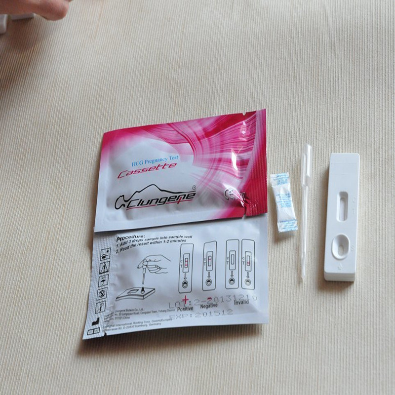 TEST EMBARAZO - Kit para diagnostico de embarazo DROPELD - HCG Pregnancy test 10 mLU / mL HCG