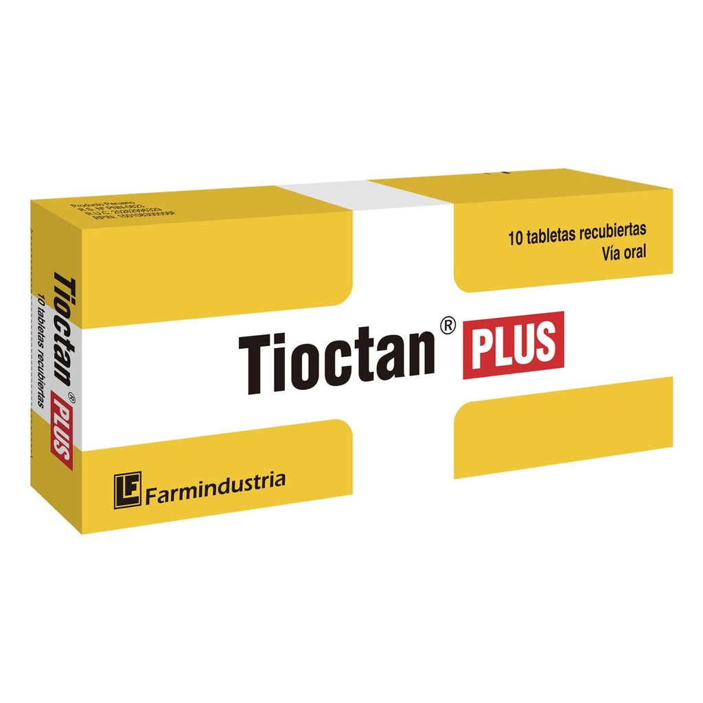 TIOCTAN PLUS -  Tab. rec. caja x 10