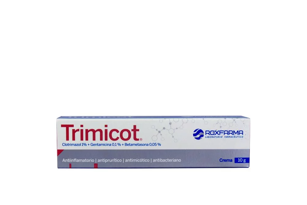 TRIMICOT - Crem. x 10 g - 1 % + 0.1 % + 0.05 %