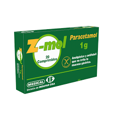 Z-MOL - Comprimidos caja x 20 - 1 g