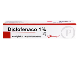 [DICLOFENACO PORTU] DICLOFENACO FARMINDUSTRIA - Gel Tub. x 50 g - 1 % (copiar)