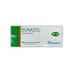 [BONAZOL] BONAZOL - Tabletas de liberacion retardada caja x 30 - 20 mg