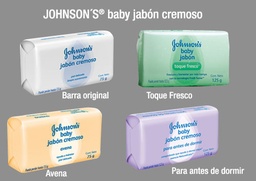 JOHNSONS BABY - Jabon cremoso para bebes