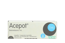 [ACEPOT] ACEPOT - Suspension inyectable ampolla via I.A. - I.L. - I.M. caja x 1 - 1 mL