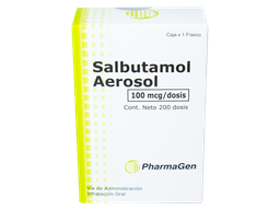 [SALBUTAMOL AEROSOL PHARMAGEN] SALBUTAMOL AEROSOL PHARMAGEN - Frasco 100 mcg / dosis - 200 dosis