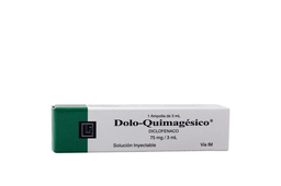 [DOLO QUIMAGESICO] DOLO QUIMAGESICO - Solucion inyectable ampolla caja x 1 via I.M - 75 mg / 3 mL