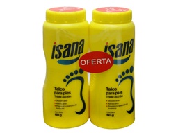 [OFERTA ISANA] OFERTA ISANA - Talcos para pies TRIPLE ACCION x 240 g + 60 g (copiar)