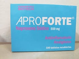 [APROFORTE] APROFORTE - Tabletas recubiertas caja x 100  - 550 mg