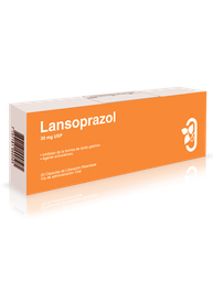 [LANSOPRAZOL INDU] LANSOPRAZOL - Capsulas de liberacion retardad caja x 20 - 30 mg