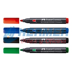 PLUMON INDELEBLE GRUESO - Plumon indeleble grueso MULTIMARK WINNER 23 FABER CASTELL