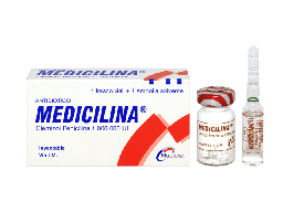 [MEDICILINA] MEGACILINA - Polvo para suspension inyectable - 1 vial con sustancia seca + 1 ampolla con disolvente via I.M. - 1000 000 U.I. (copiar)