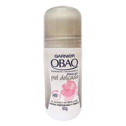 [GARNIER OBAO] GARNIER OBAO -Desodorante antitranspirante ROLL - ON FRESCURA - PIEL DELICADA 48h x 65 g